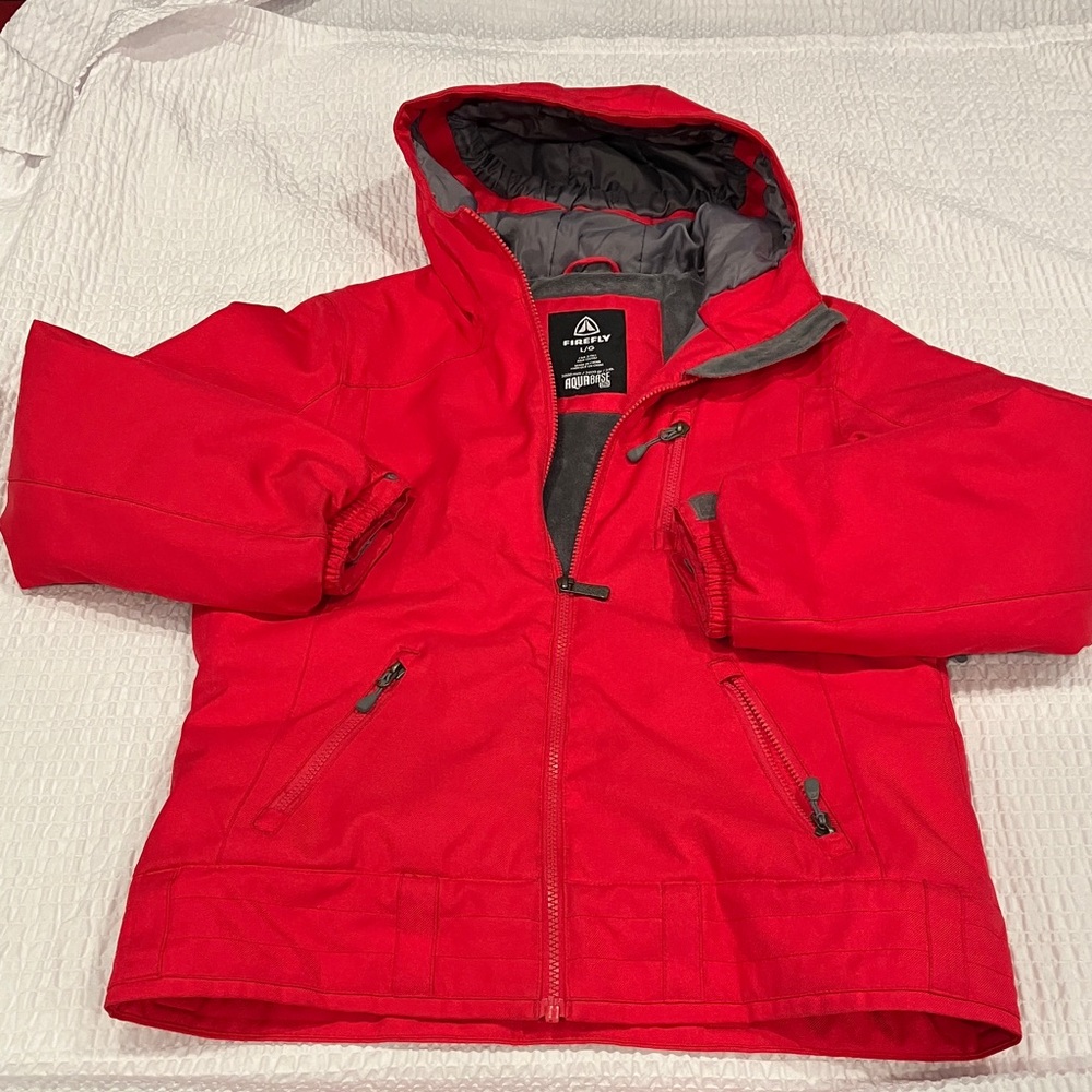 Red Firefly Kids snowboarding Jacket